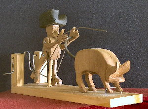 Photo of a carved toy.