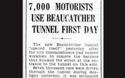 September 1, 1929: Beaucatcher Tunnel Opens