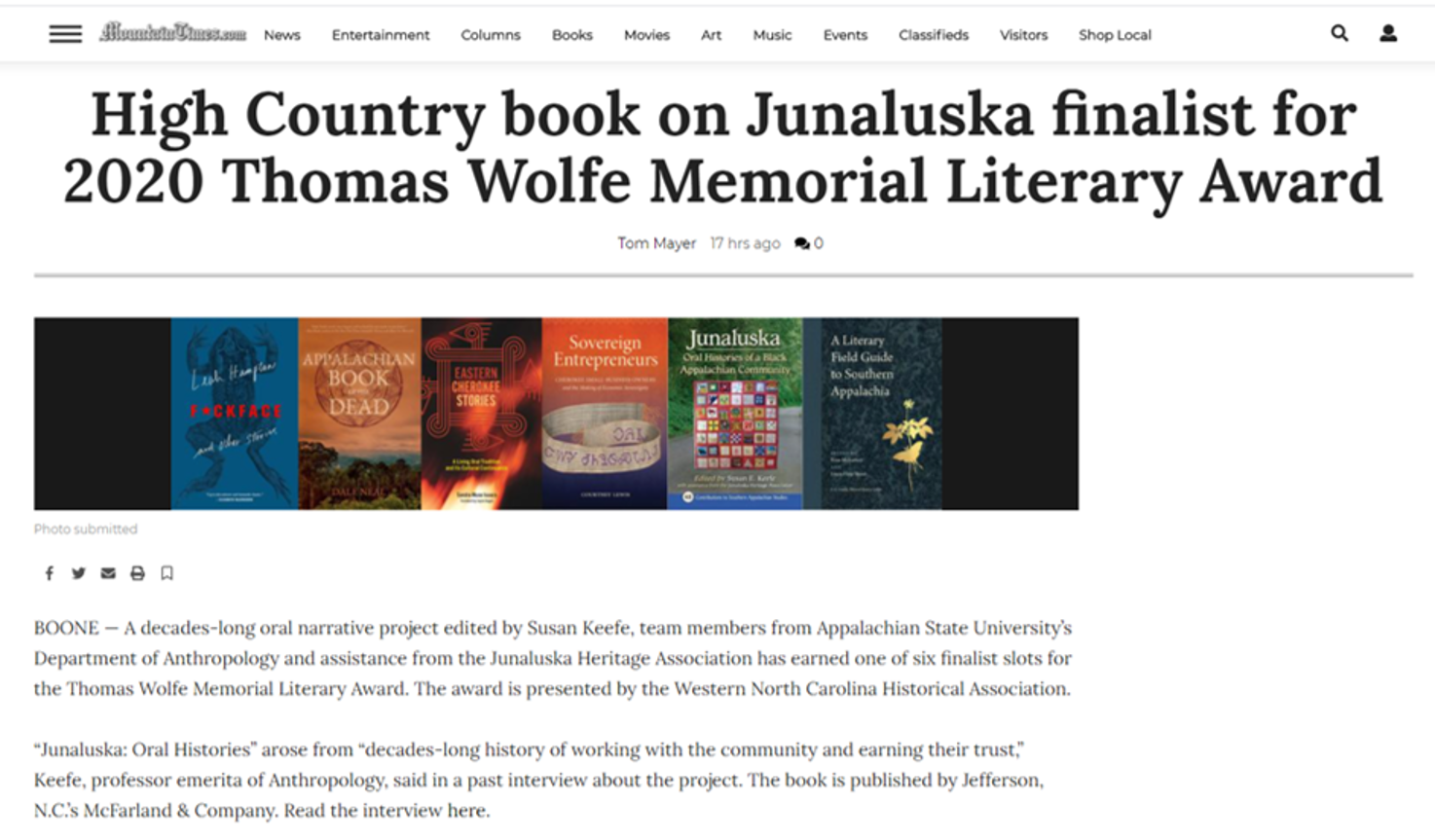 2020 twmla mountain times