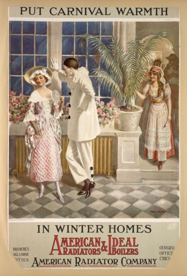 600x-1 In the early 20th century, steam heat represented a big step up from coal stoves and fireplaces.Image: New York Public Library Digital Collections