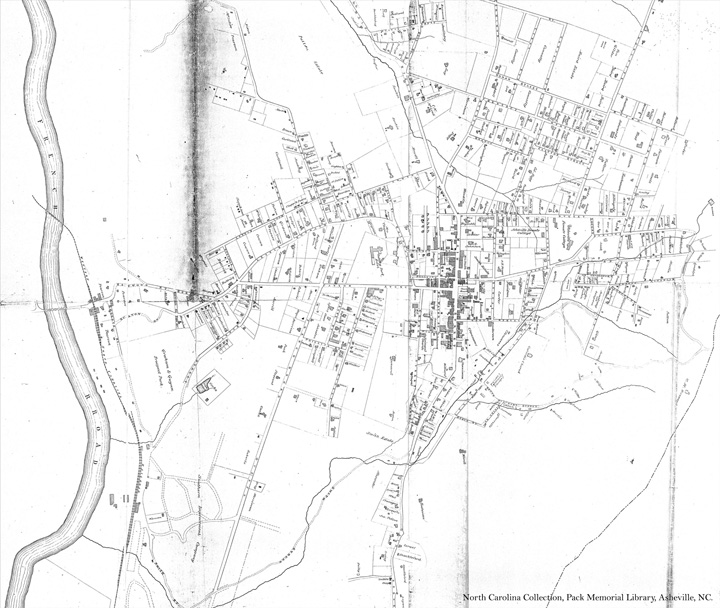 Historic Map of Asheville