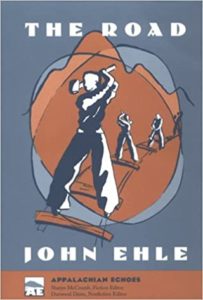 Book jacket for John Ehle's book The Road